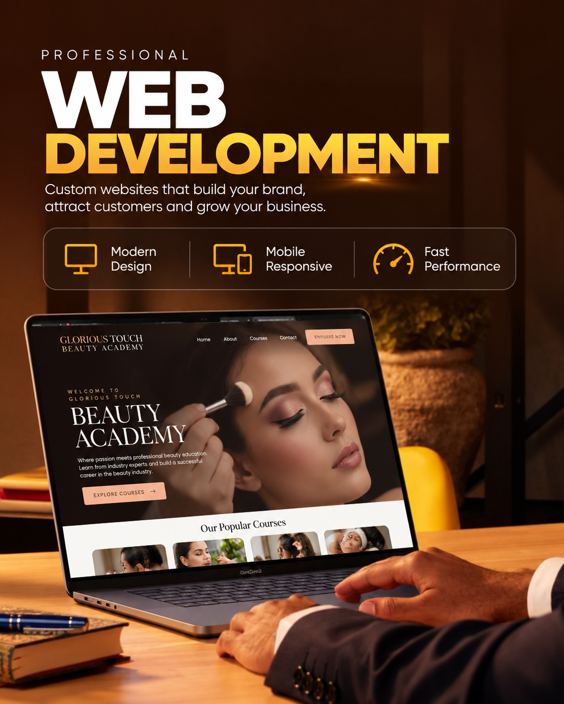 Glorious Touch Website Development